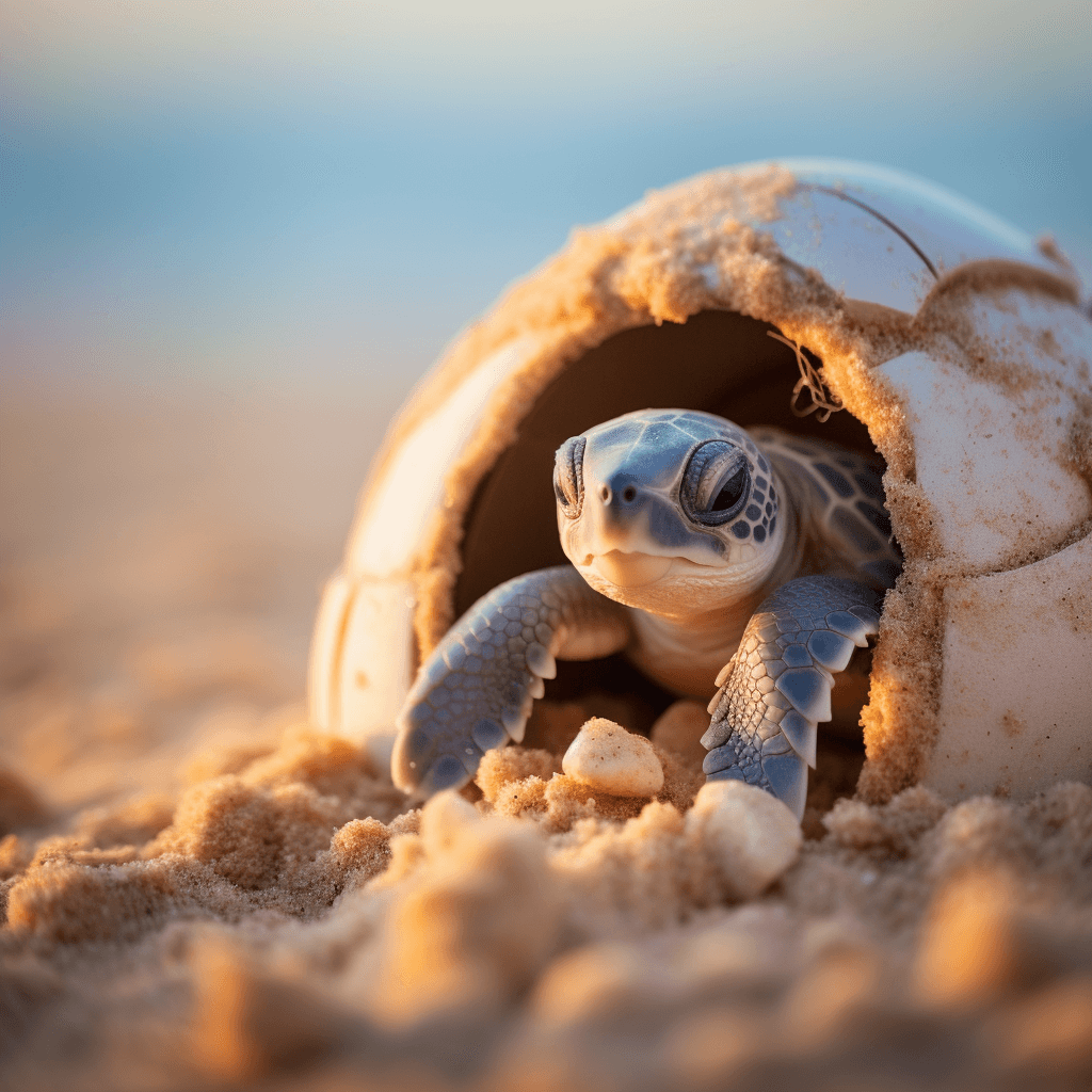 baby sea turtle in a bowl in puerto escondido