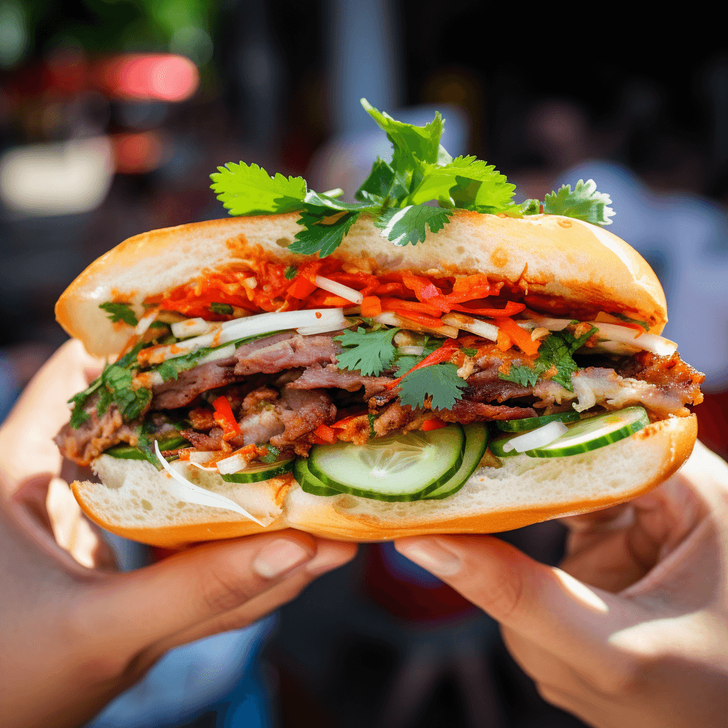 Banh Mi Street Food in Ho Chi Minh City