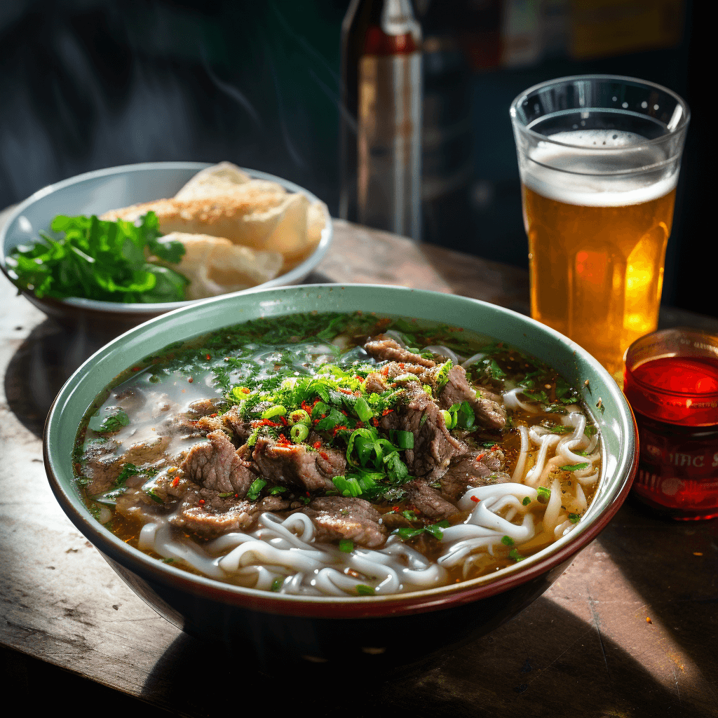 Eating Pho Bo in HCMC with a Saigon Special