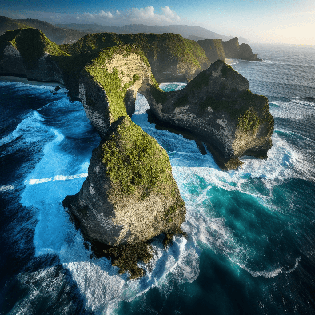 banah cliff point on nusa penida