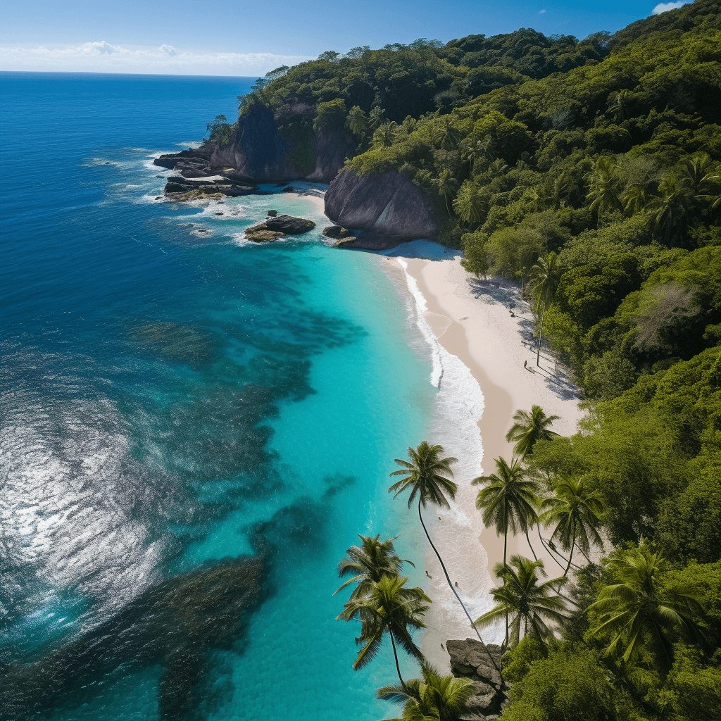 Another view of our private beach