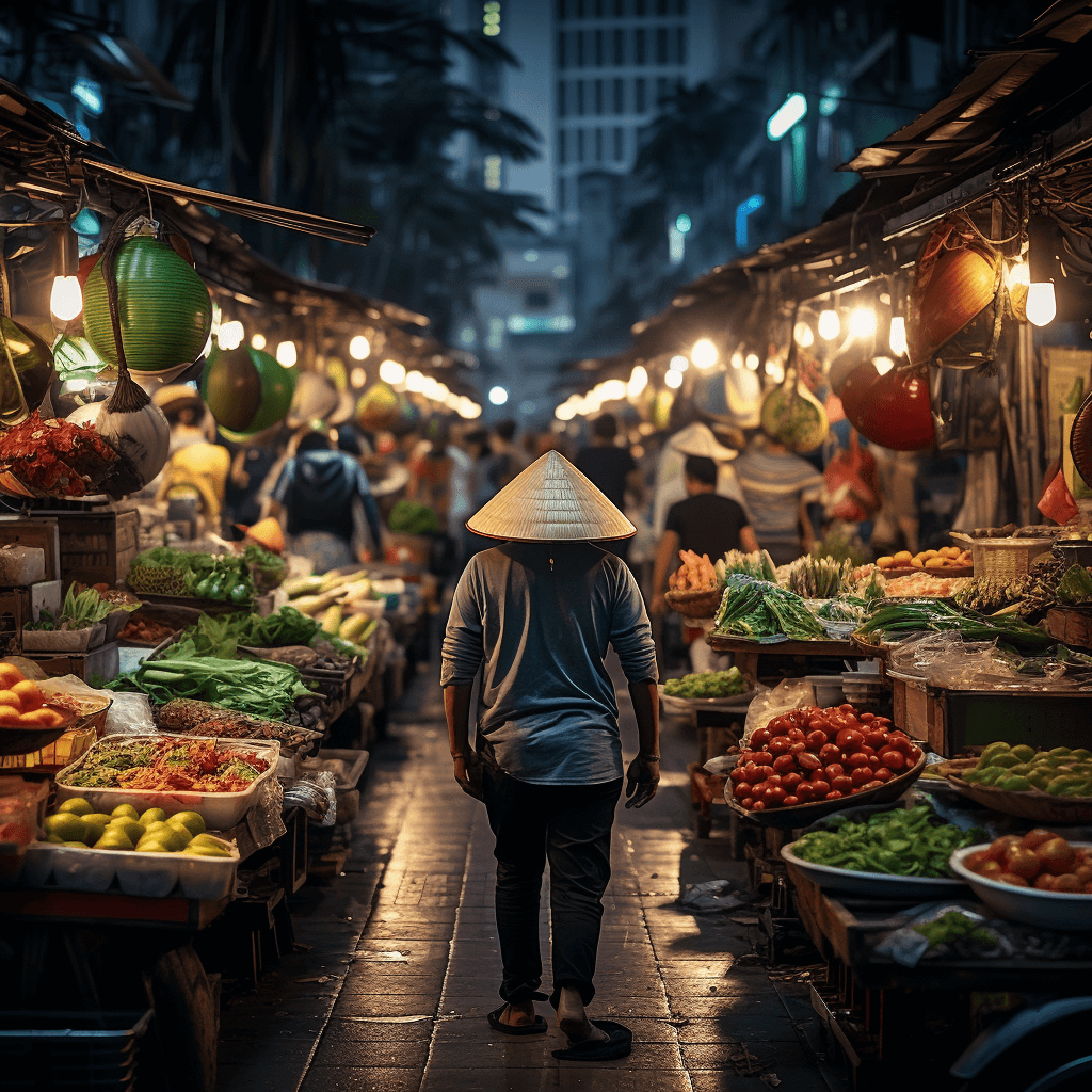 Exploring Street Market in HCMC Vietnam