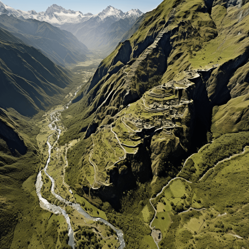 the incredible inca trail views in peru