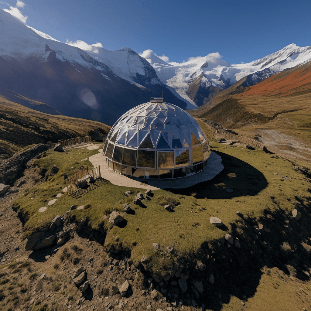 incredible dome cabin on the inca trail in peru