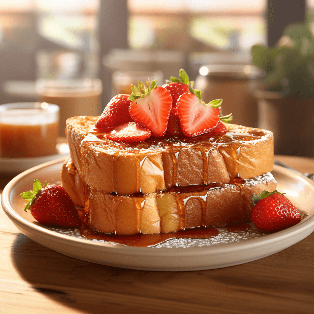 brioche french toast from L'Usine Le Loi the best coffee in ho chi minh city