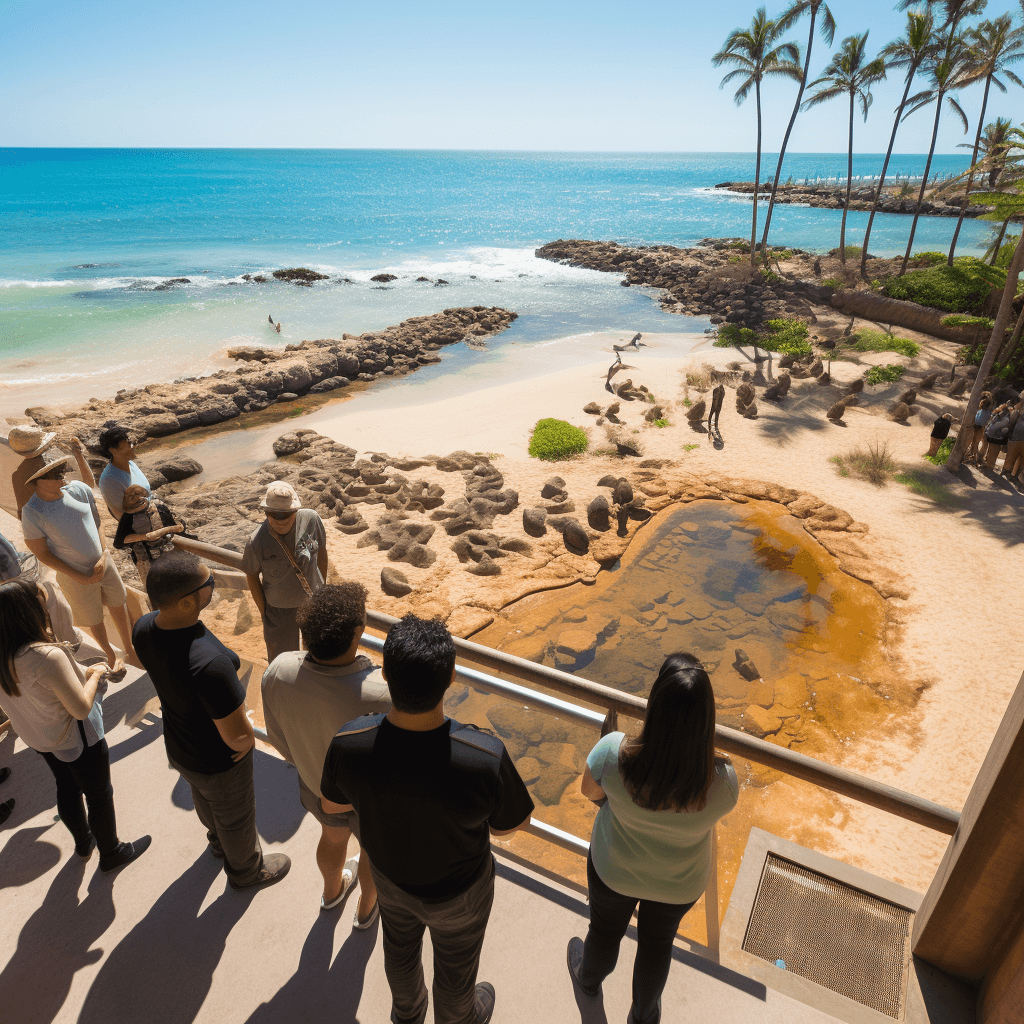 Vive Mar employee speaking on the turtle release in puerto escondido mexico